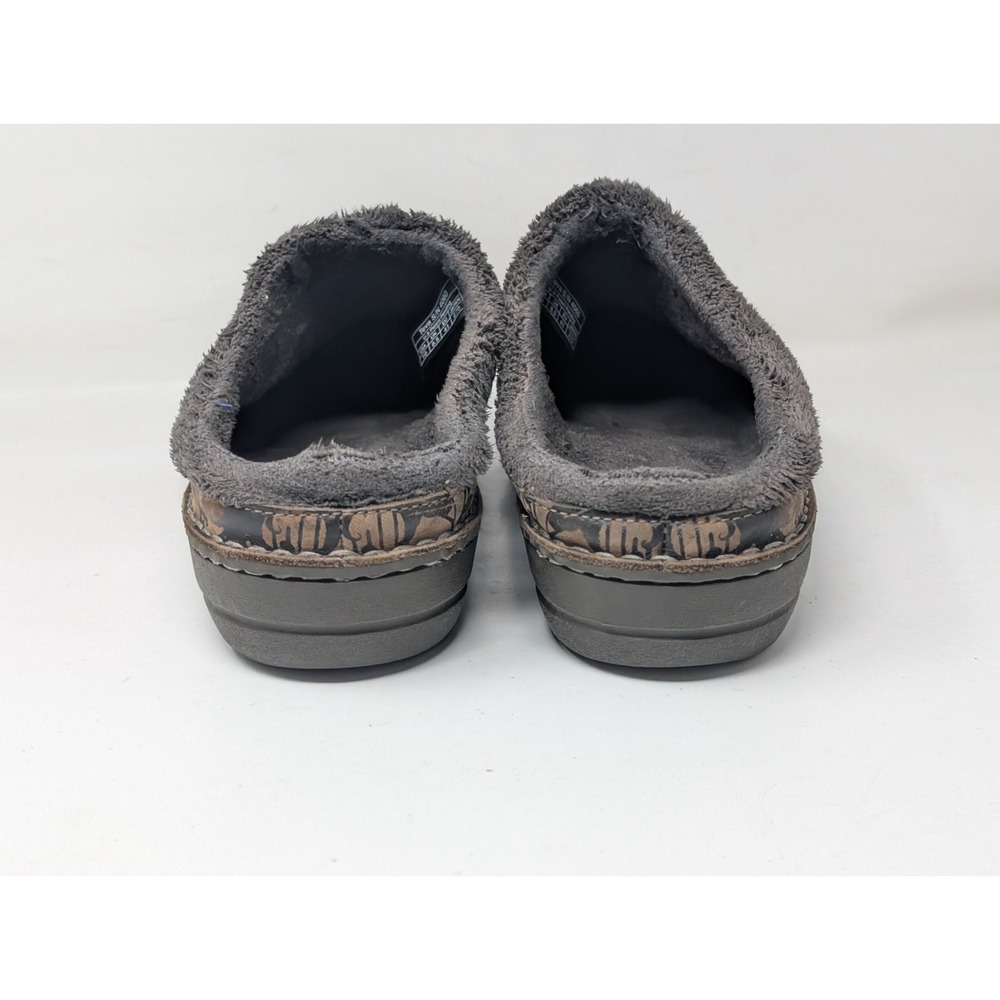Teva Shoes Womens 10 Brown Clog Suede Shearling Slip-On Comfort Winter 4060 - Picture 6 of 11